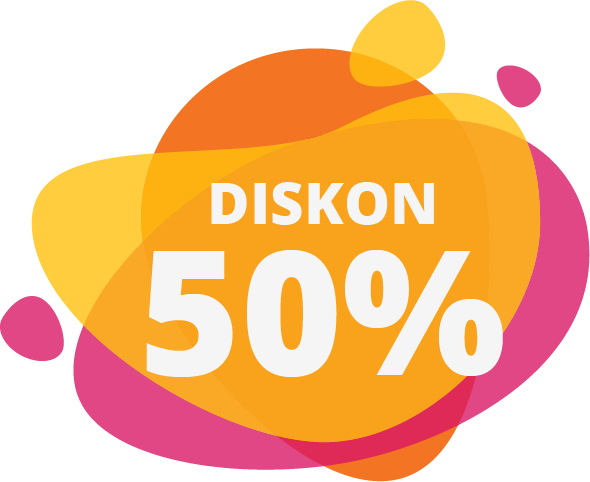 PROMO DISKON 50% PASANG BARU - MEI 2019