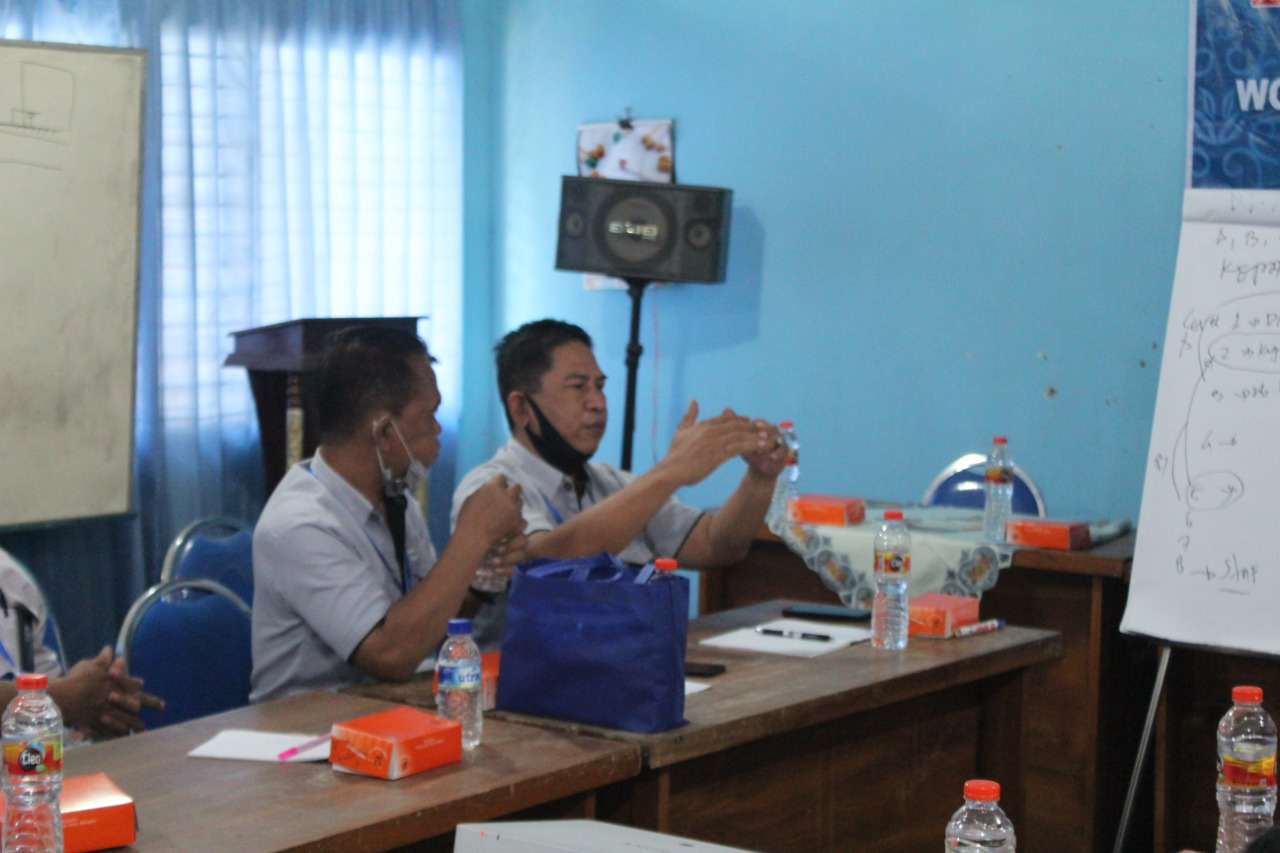 Kumpulan Foto Bimbingan Teknis Analisis Jabatan Bagi Kepala bagian dan Kepala Unit  PDAM Kab. Pasuru