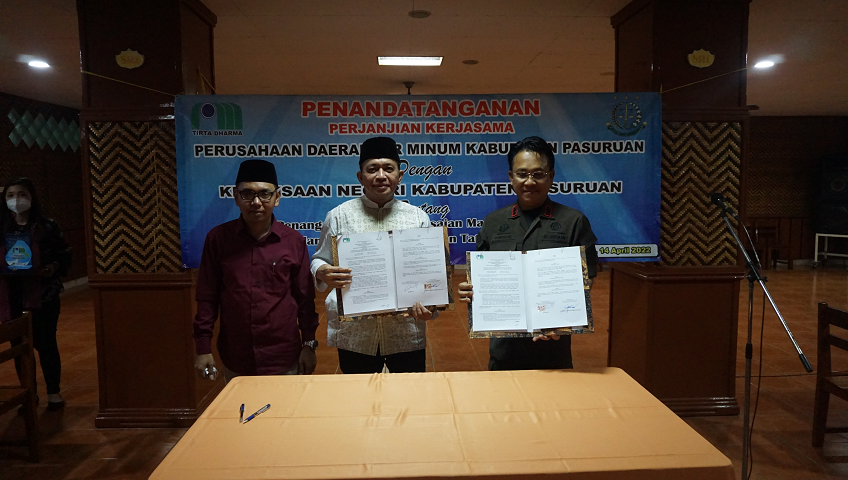 Mou Kejaksaan dengan PDAM Giri Nawa Tirta