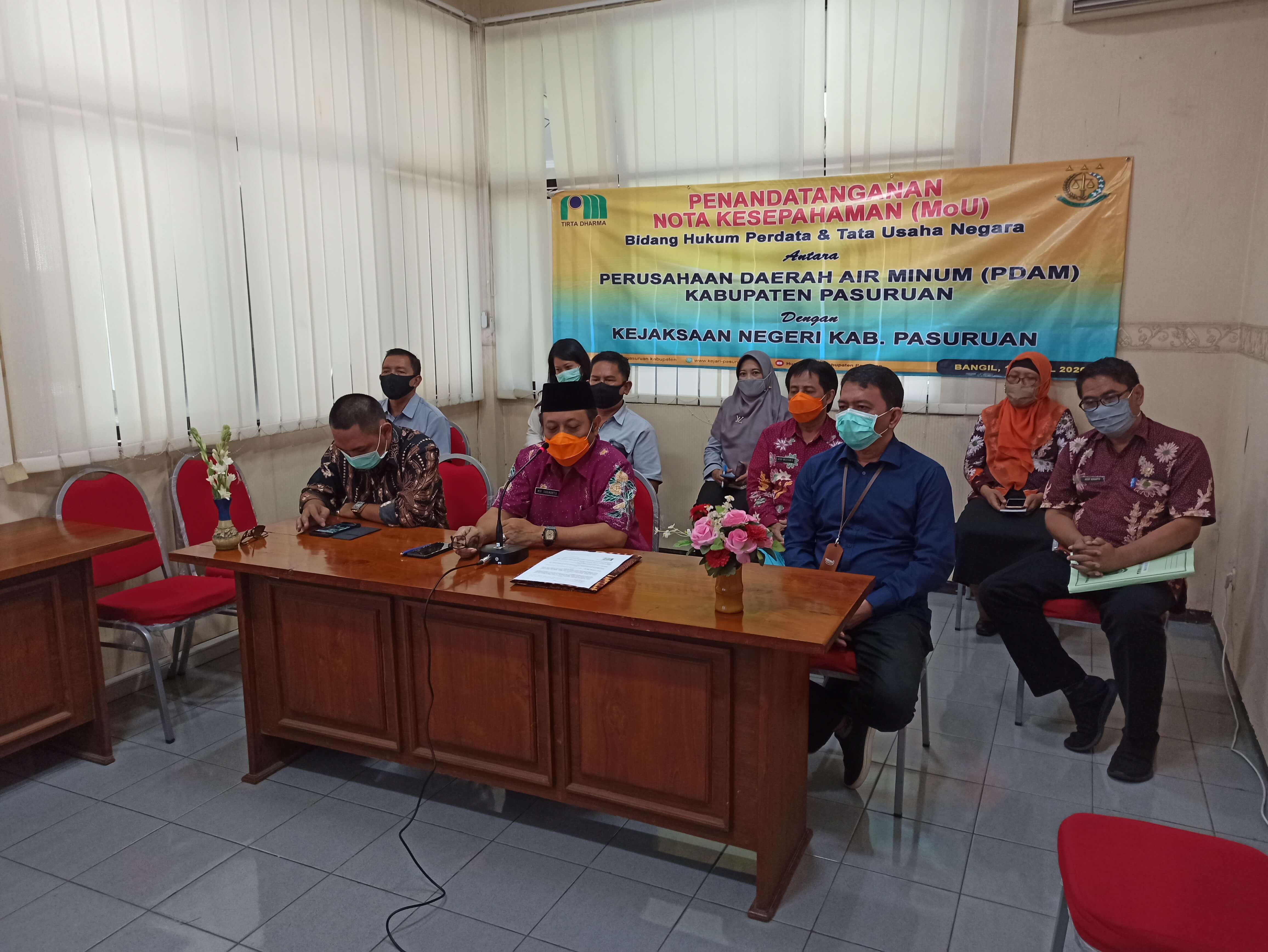 Kumpulan Foto MoU dengan Kajari Kab. Pasuruan