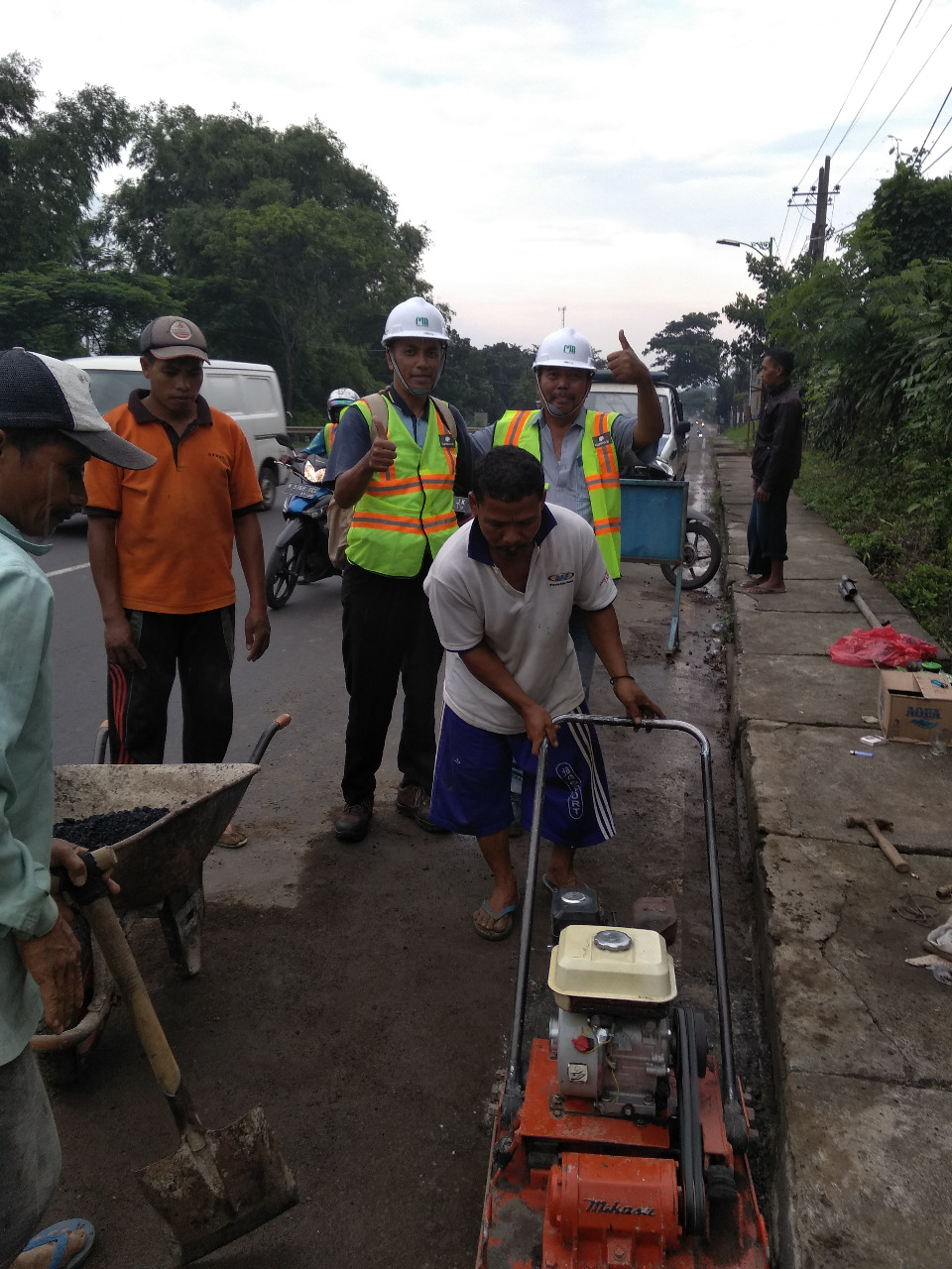 Perbaikan Pipa PDAM Kab. Pasuruan