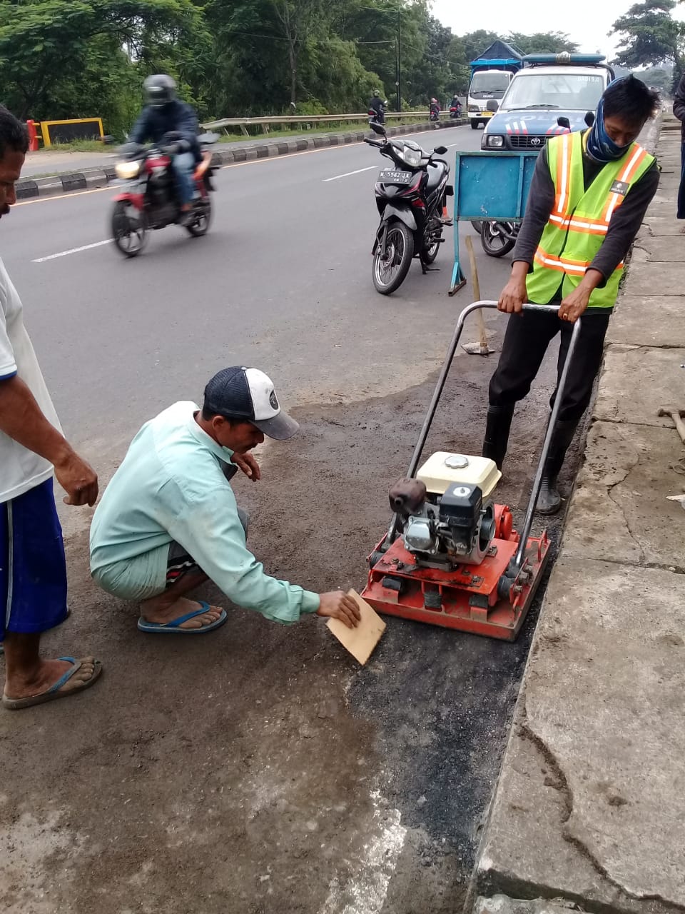 Perbaikan Pipa PDAM Kab. Pasuruan